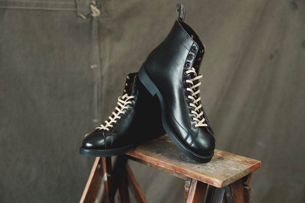 【Brother Bridge】Henry Boxing Boots Horsehide Teacore Black 拳擊手靴猴靴黑色茶芯馬皮