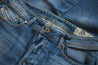 【DIESEL】WAYKEE-0842H / 百搭藍刷 中低腰 柴油經典中直筒