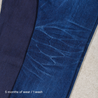 【Benzak Denim Developers】B-01 special #3 recycled super fade selvedge