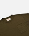 【Dehen 1920】Heavy Duty Tee - Single Pocket－Loden