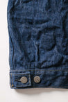 【TANUKI】手染阿波正藍 仿手織暴風雨滴棉丹寧外套／18oz／ "Arashi" 2rd type JKT