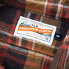 【Freenote】Jepson Brown Plaid Shirt ／ 麻質苧麻混紡 輕磅法蘭絨格紋襯衫