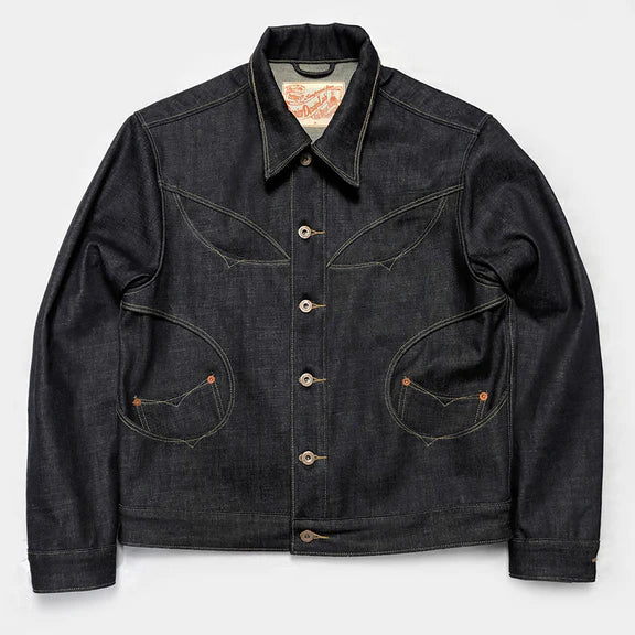 【BZEN】JERICHO OV 6 POCKET CONE MILLS ORGANIC COTTON JACKET-12.75oz / 白橡廠NOS 六口袋牛仔外套