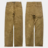 【BZEN】M.1139 ZAPATA-H17 L32 REGULAR STRAIGHT SEAMLESS OUTSEAM CANVAS JEAN-13.5oz-E0 SIERRA