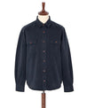 【Indigofera】Alamo Shirt, Marshall Black／厚磅水洗斜紋襯衫 黑色