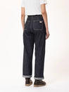 【Nudie Jeans】Asta Rinse Ruby Selvage 14.6oz 天然染 紅寶石日本布 女版高腰寬鬆直筒褲
