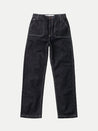 【Nudie Jeans】Asta Rinse Ruby Selvage 14.6oz 天然染 紅寶石日本布 女版高腰寬鬆直筒褲