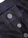 【TANUKI】BK4324HT Black Retro 15oz／硫化黑染 復古布料 德州棉ｘ匹馬棉 高腰錐形