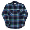 【Benzak Denim Developers】BWS-01 blue &amp; green check flannel