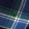【Benzak Denim Developers】刷毛法藍絨 工作襯衫／BWS-01 blue & green check flannel
