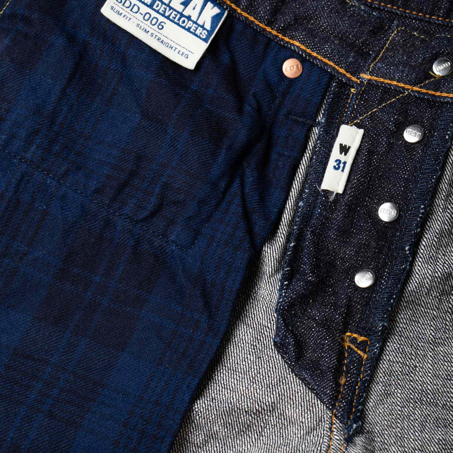 Benzak Denim Developers】BDD-006 Loomstate Denim 15 oz. RHT