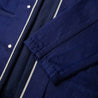 【Benzak Denim Developers】BWJ-01 WORKER JACKET 10.5 oz. blue x black worker selvedge / 義大利斜紋布 雙染法式工裝夾克