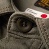 【Benzak Denim Developers】BWS-04 SCOUT OVERSHIRT 9.5 oz. Olive Green Military Sateen