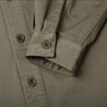 【Benzak Denim Developers】BWS-04 SCOUT OVERSHIRT 9.5 oz. Olive Green Military Sateen