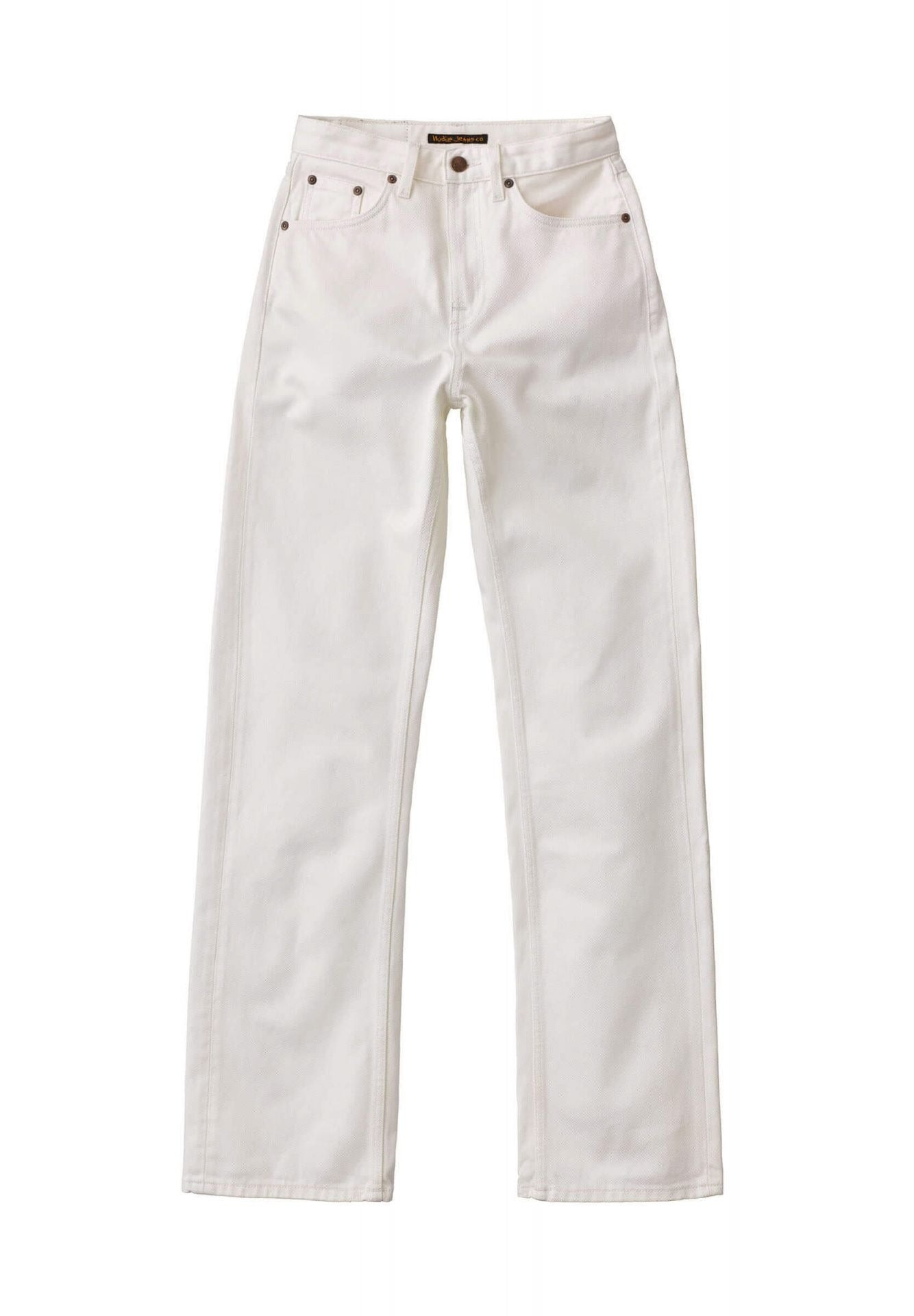 Nudie Jeans】Clean Eileen Recycled White Jeans – Blue Beach