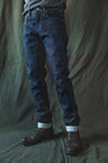 【Companion Denim】Joel 016KN Left Hand Twill Selvedge 14oz  ／左斜紋布邊布 原色褲 中腰小直筒