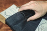 【Companion Denim】Joel 01 BLACK x ECRU 14oz - Slim Tapered Jeans
