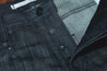 【Companion Denim】Joel 01 BLACK x ECRU 14oz - Slim Tapered Jeans