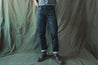 【Companion Denim】Joel 01 BLACK x ECRU 14oz - Slim Tapered Jeans