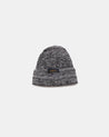 【Dehen 1920】Wool Knit Watch Cap - Black / Natural Mix / 羊毛針織帽