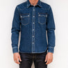 【Freenote】Modern Western 11 Ounce Washed Denim／日本布復古水洗西部襯衫