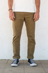【Freenote】水洗重磅帆布軍褲 小麥色／14oz／Workers Chino Slim Fit Pants