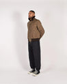 【Dehen 1920】 Flyer's Club Jacket - Dark Tan Waxed Canvas 