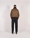 【Dehen 1920】 Flyer's Club Jacket - Dark Tan Waxed Canvas 