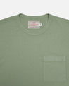 [Dehen 1920] Heavy Duty Tee - Single Pocket－Sage