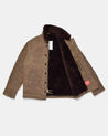 【Dehen 1920】N-1 Deck Jacket - Dark Tan / 海軍 N-1夾克 10oz上蠟帆布