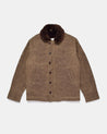 【Dehen 1920】N-1 Deck Jacket - Dark Tan / 海軍 N-1夾克 10oz上蠟帆布