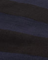 【Dehen 1920】Striped Naval Crew - Black / Dark Navy 