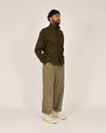 [Dehen 1920] Submariner Sweater Coat - Loden