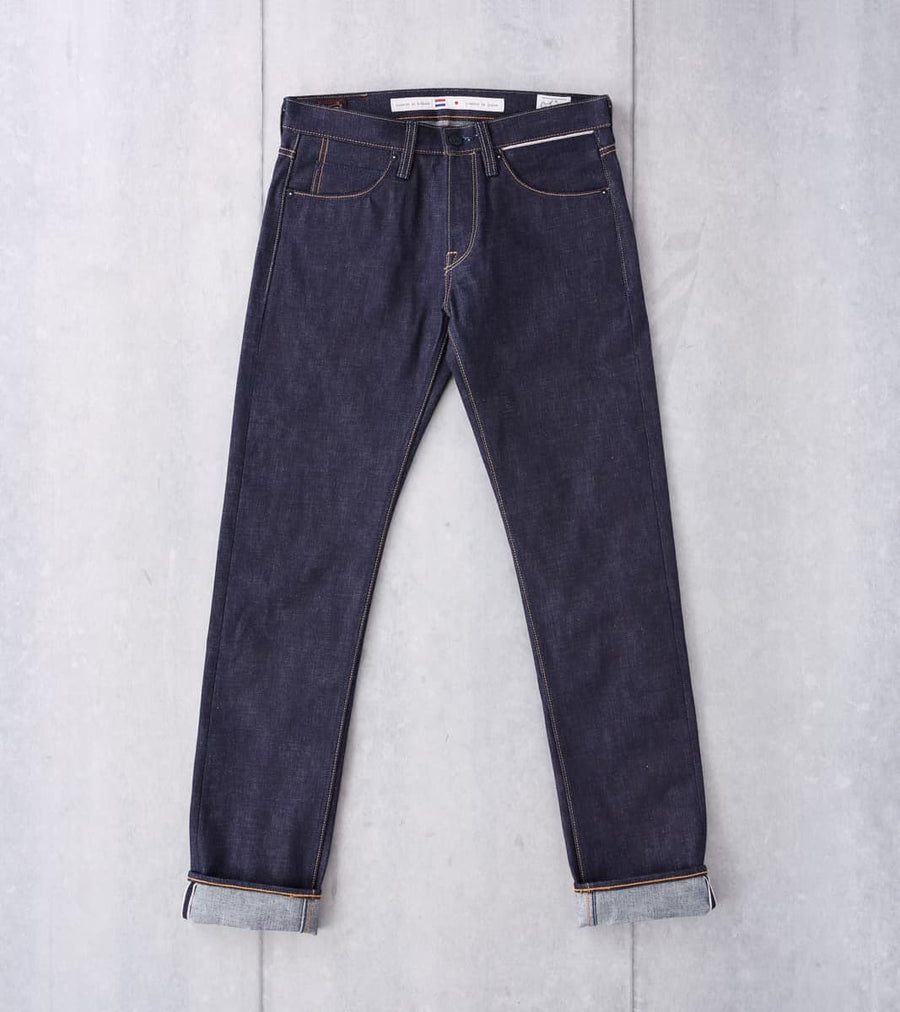 【Benzak Denim Developers】BDD-006 Deep Indigo 15.7 oz RHT Slim Straight Jeans