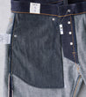 【Benzak Denim Developers】BDD-006 deep indigo 15.7 oz RHT / 濃藍染布料 修身小直筒