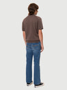 【Nudie Jeans】Frippe Polo Shirt Brown
