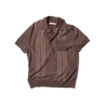 【Nudie Jeans】Frippe Polo Shirt Brown
