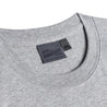 [Naked and Famous] Pocket Tee - Heather Gray + Flower Painting - Navy