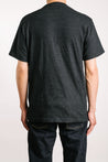 【TANUKI】Heavy Black T-shirt Night Sky Natural Sumi Ink Dye