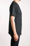 【TANUKI】Heavy Black T-shirt Night Sky Natural Sumi Ink Dye