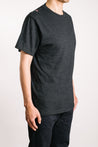 【TANUKI】Heavy Black T-shirt Night Sky Natural Sumi Ink Dye