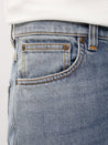【Nudie Jeans】合身小直筒 微錐彈性丹寧褲／Grim Tim Silver Indigo