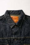 【TANUKI】"天然草木染" 復古二代牛仔外套／19.5oz / Heavy Kusaki Type 2 Denim Jacket
