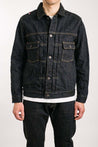 【TANUKI】"天然草木染" 復古二代牛仔外套／19.5oz / Heavy Kusaki Type 2 Denim Jacket