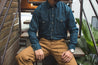 【Indigofera】Manolito Shirt, Sanyati Denim, Indigo 