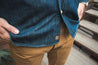 【Indigofera】Manolito Shirt, Sanyati Denim, Indigo 
