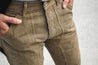 【Indigofera】Wendell Pants Indigo, Root Hickory Stripe