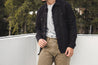 【Indigofera】 Dhani Shirt Cotton-Linen Black