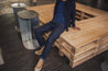【Nudie Jeans】Easy Alvin Dry Bamboo Selvage 7.1oz  竹纖雪花錐型上寬下窄牛仔卡其褲