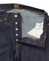 【Indigofera】Indigofera Buck Jeans, No 9／獨家布料 中高腰微錐型褲 - Blue Beach Denim